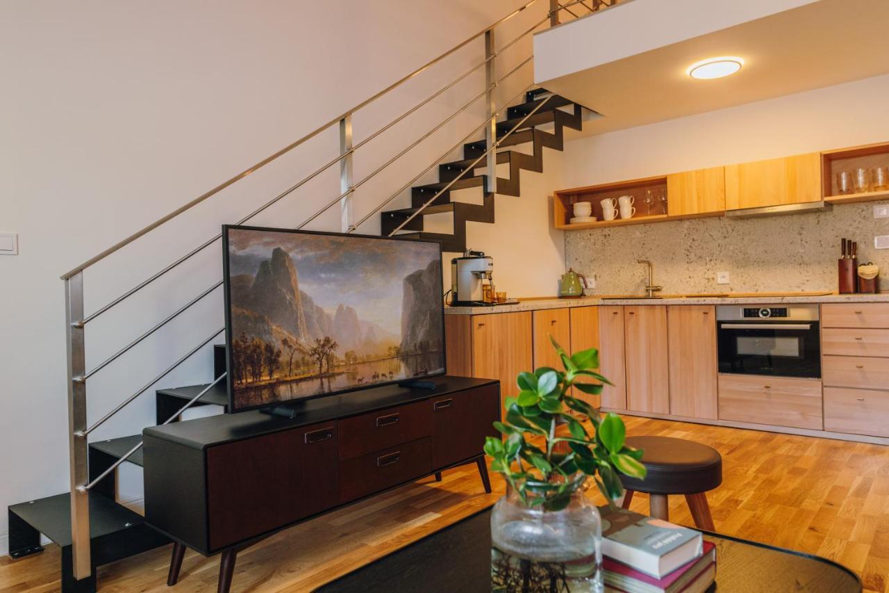 Modern Mezzanine Apt At Jecna St Prag Eksteriør billede